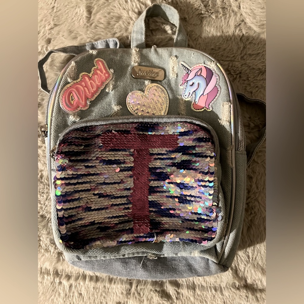 Justice mini backpack